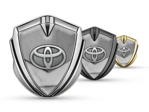 Toyota Metal Emblema Insignia Mínimo Forma Global Ajuste